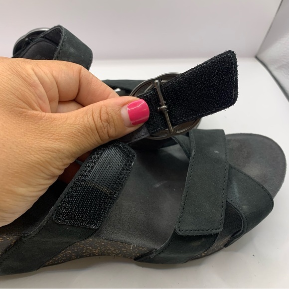 Women’s Black Susie Dansko casual comfortable shoes sandals size 38 US 7-7.5 - Picture 9 of 10